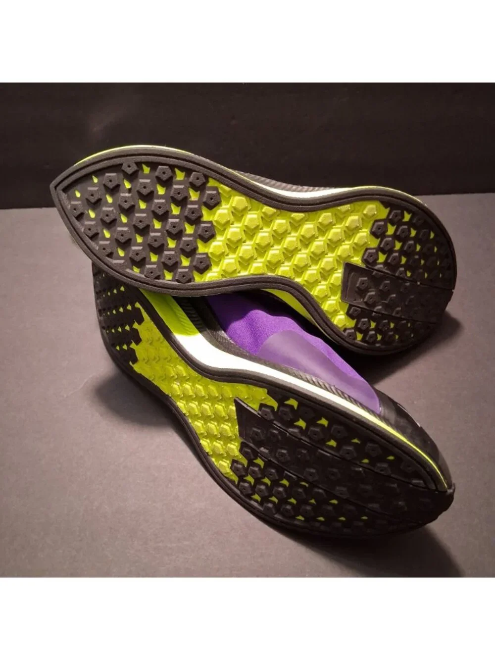 Nike Zoom Pegasus Turbo Shield Running Shoes Purple/Black Volt Mens Size 10